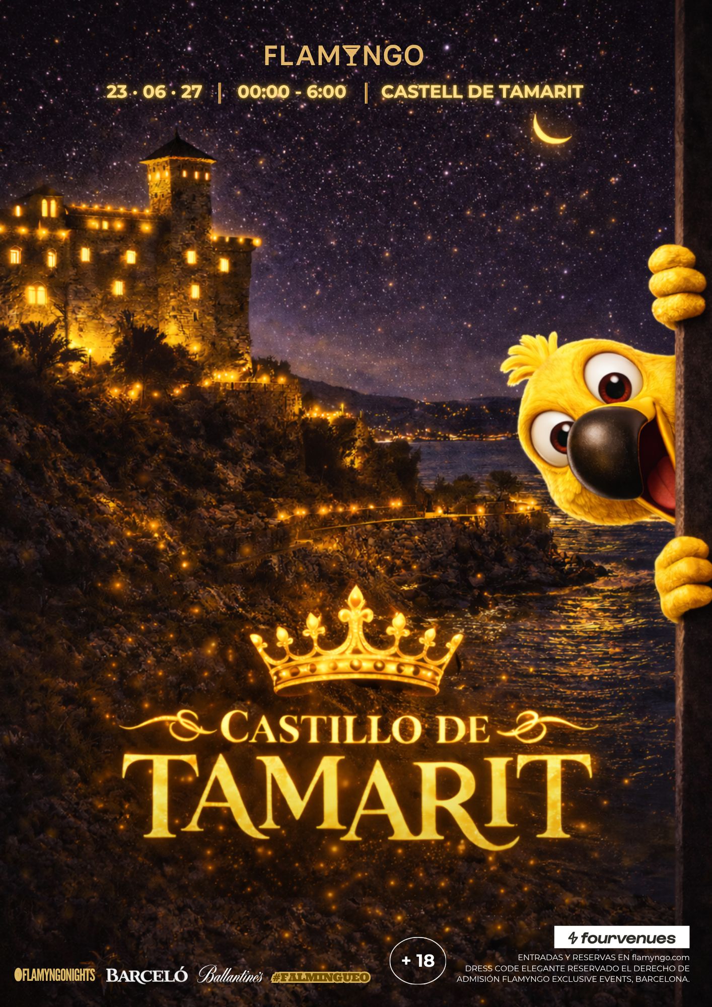 FLAMYNGO CASTILLO DE TAMARIT
